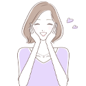 お得に施術を受けることができ喜ぶ女性の画像